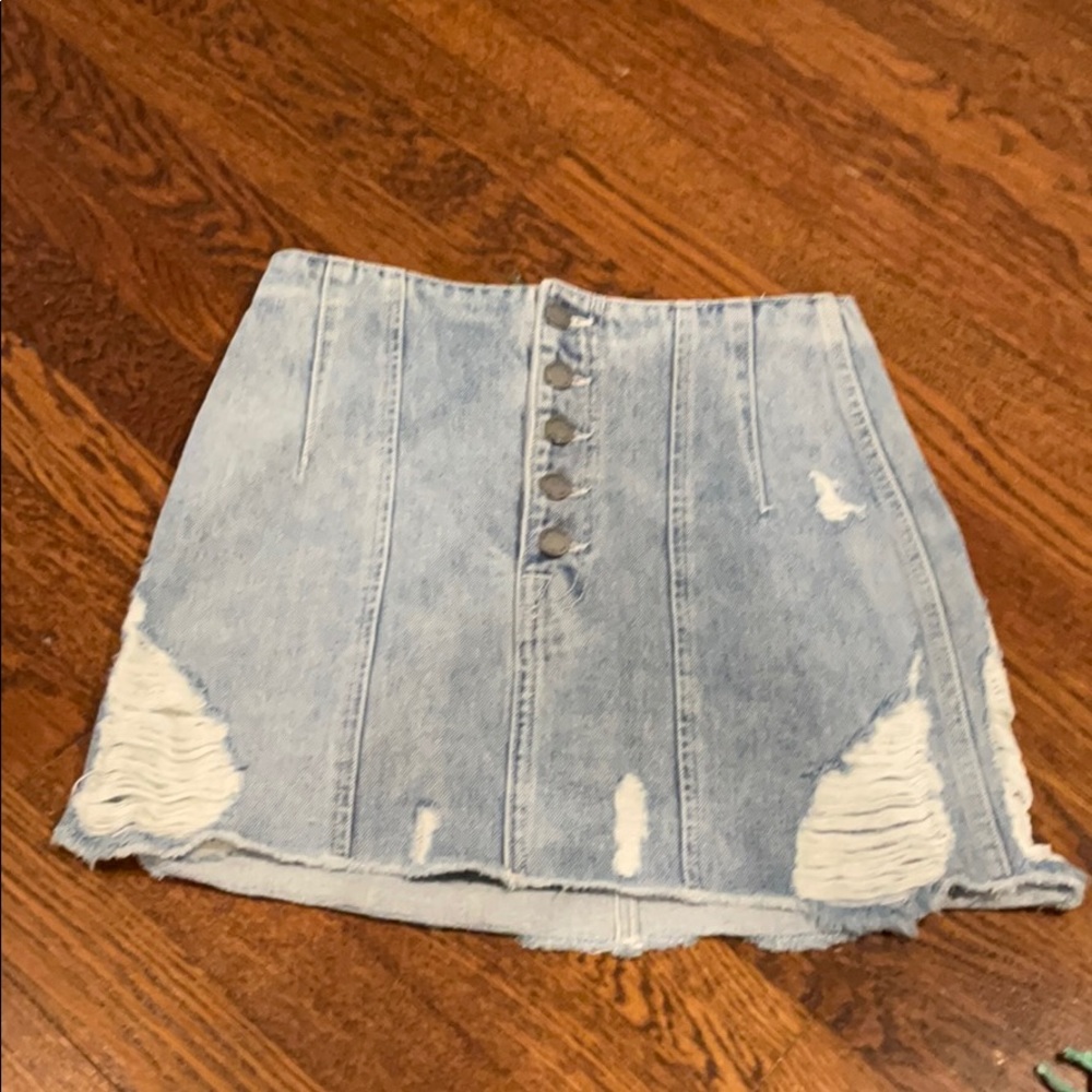 Jean skirt
